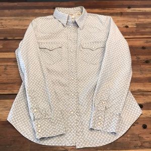 Levi’s pearl snap button down